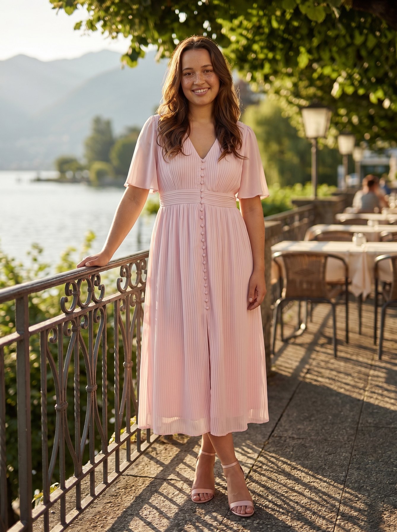 Terrasse über dem See — Anlass und Lebensgefühl.